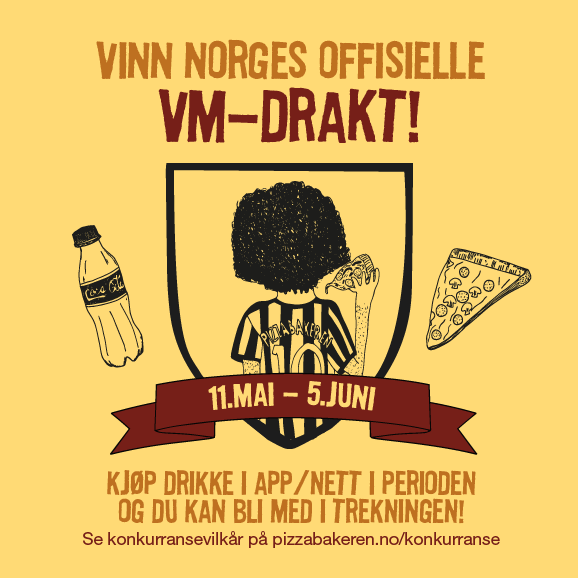 Vinn norges offisielle VM drakt!